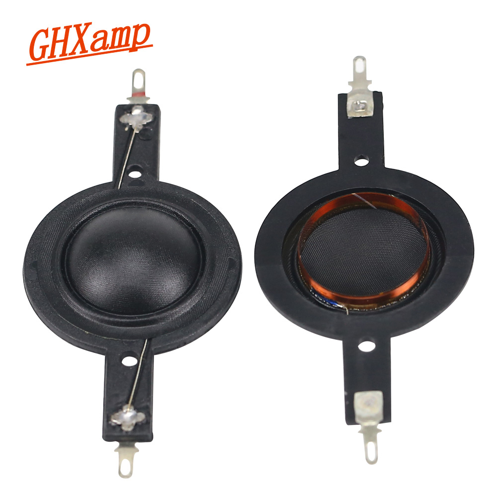 Musical Instrument Diy - Ghtxamp-ドームツイーターボイスコイルホーンダイヤフラムドライバー、25コアシルクフィルム、トレブル6-8ohm、diy、25.4mm