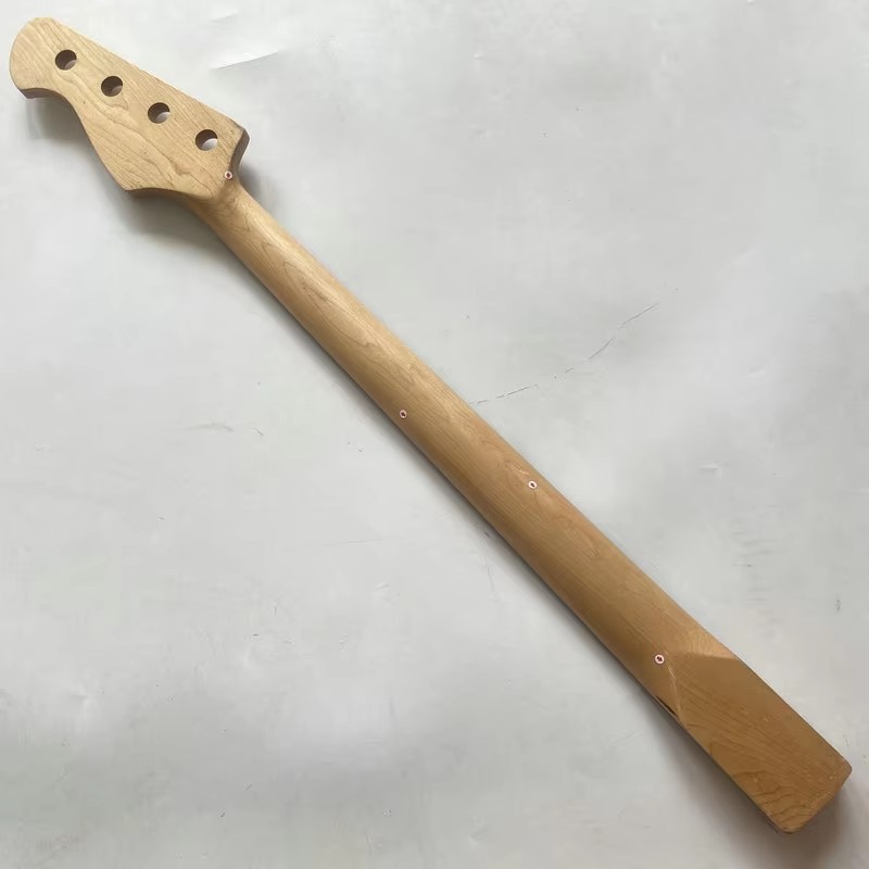 Bass Guitar Fretless - PN990 4弦エレキベースネック オリジナルハーレーベントンデラックスシリーズ 20フレット メイプル材 ローズウッドダメージ加工済み