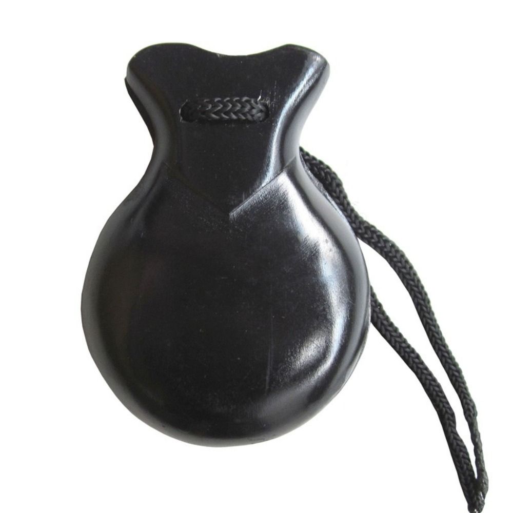 Castanet Flamenco - オルフパーカッション木製カスタネット 伝統的なデザインの弦付きパーカッションカスタネット 硬材製フラメンコスタイルカスタネット