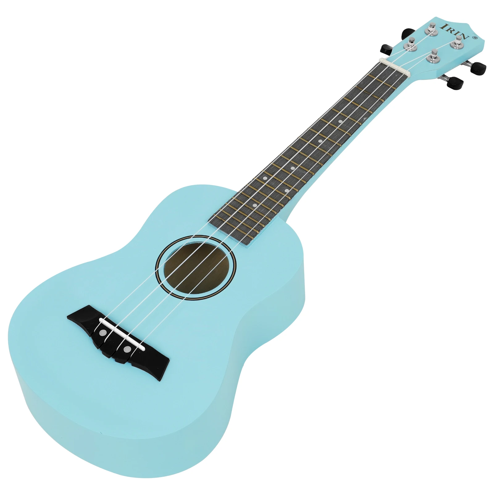Musical Instrument Hawaiian - IRIN 23 インチウクレレ 4 弦ハワイアンギターバスウッド初心者ミニギターウクレレ音楽玩具弦楽器