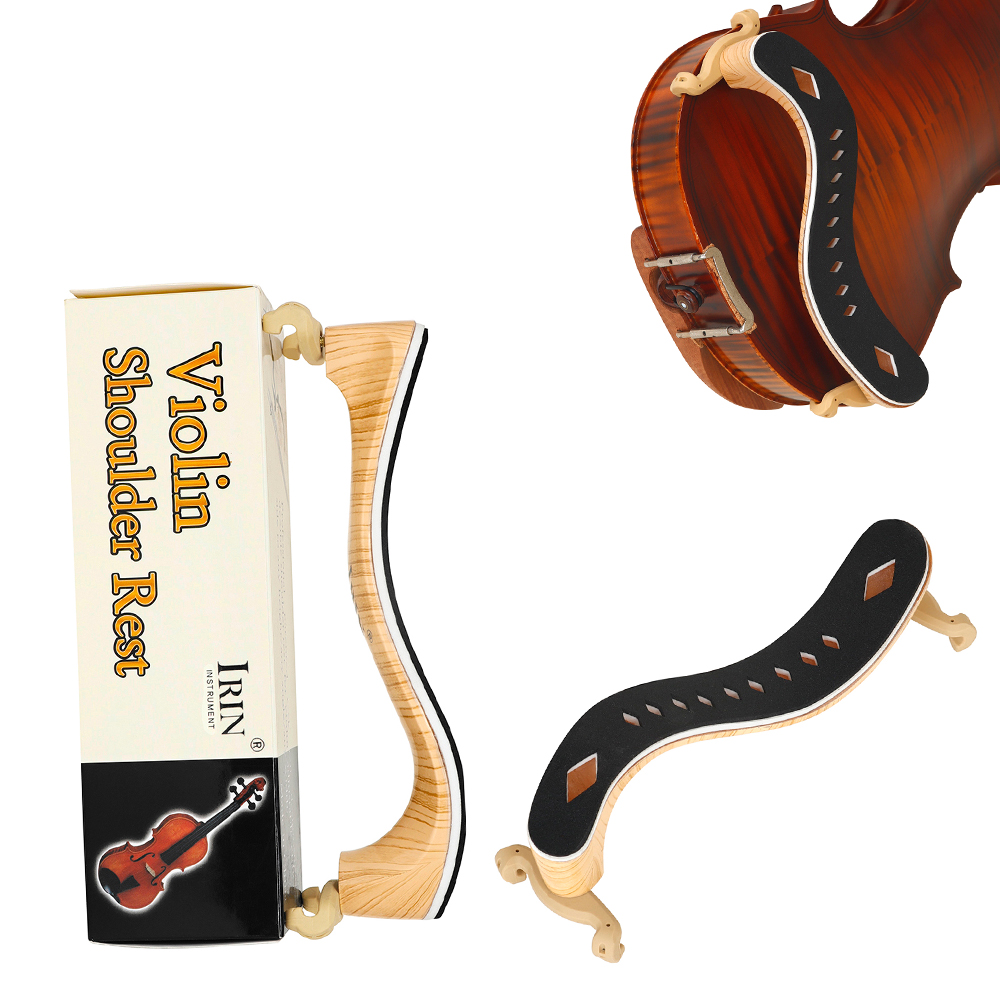  IRIN 4/4 バイオリン肩当てアンティークメープルプ - Musical Instrument Cello のレビューと価格