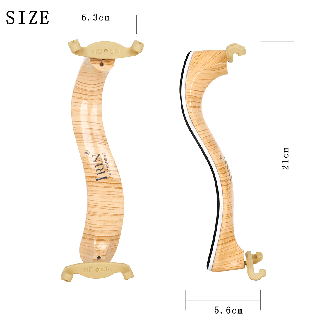  IRIN 4/4 バイオリン肩当てアンティークメープルプ - Musical Instrument Cello のレビューと価格
