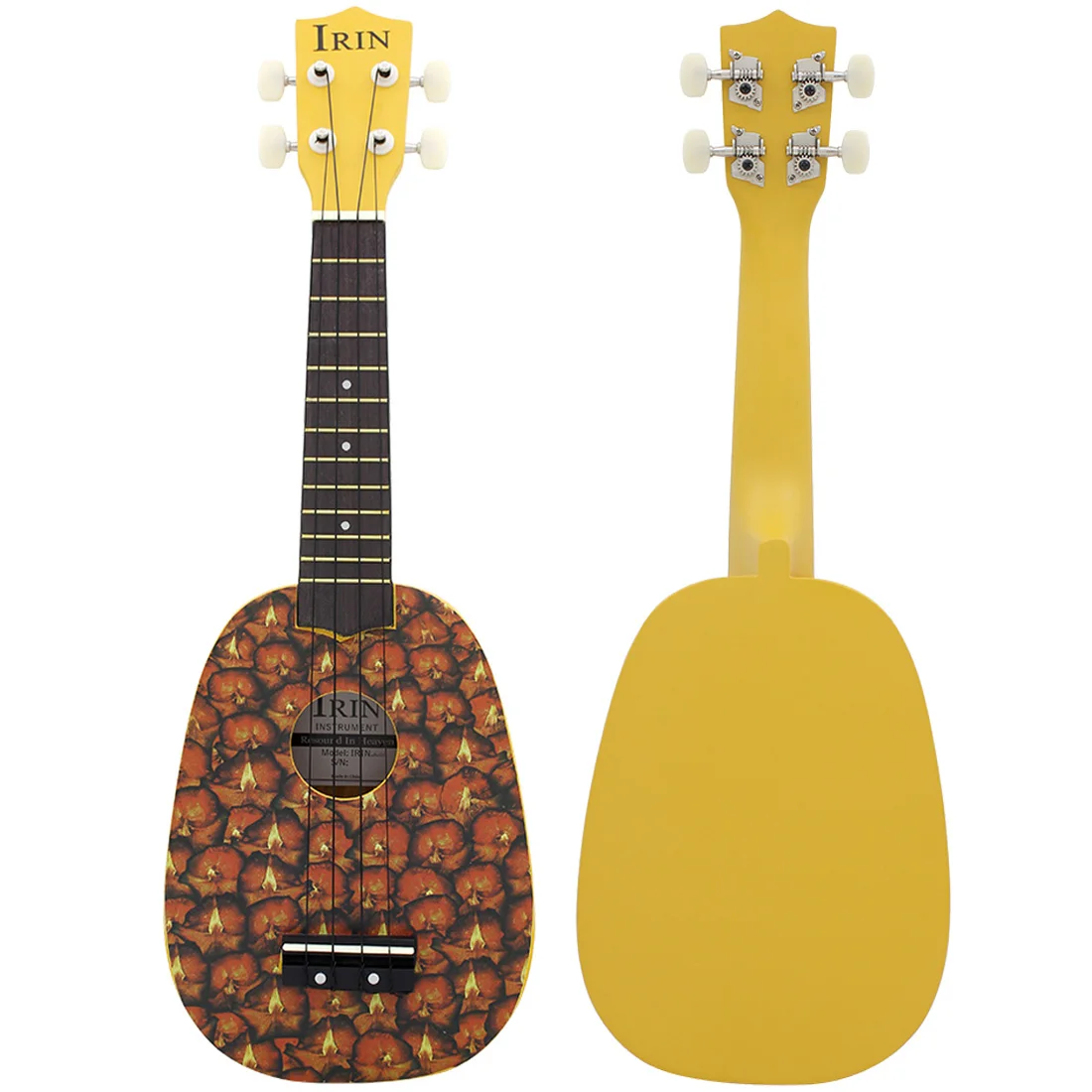 IRIN 21 インチウクレレ 4 弦ギターパイナップルハワ - Musical Instrument Hawaiian のレビューと価格