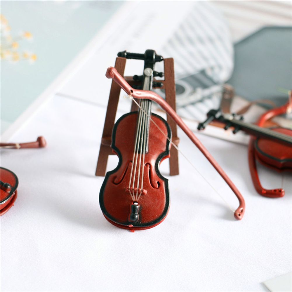 アクセサリー付きのミニチュア人形,楽器,1/12スケール,ピ - Musical Instrument Horn のレビューと価格