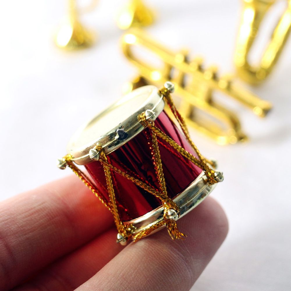 アクセサリー付きのミニチュア人形,楽器,1/12スケール,ピ - Musical Instrument Horn のレビューと価格