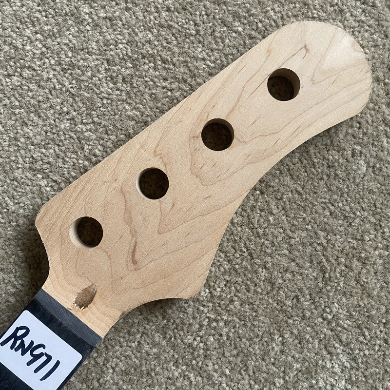 RN971 カスタムオーダー未完成ベースギターネック 4 弦 - Bass Guitar Fretless のレビューと価格