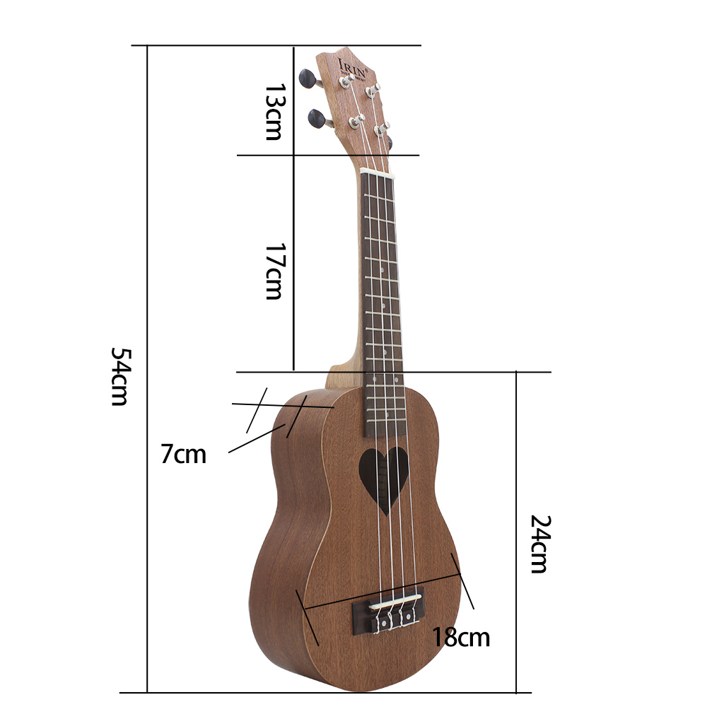 21 インチ ウクレレ ハワイアン ギター ソプラノ 初心者 - Musical Instrument Hawaiian のレビューと価格