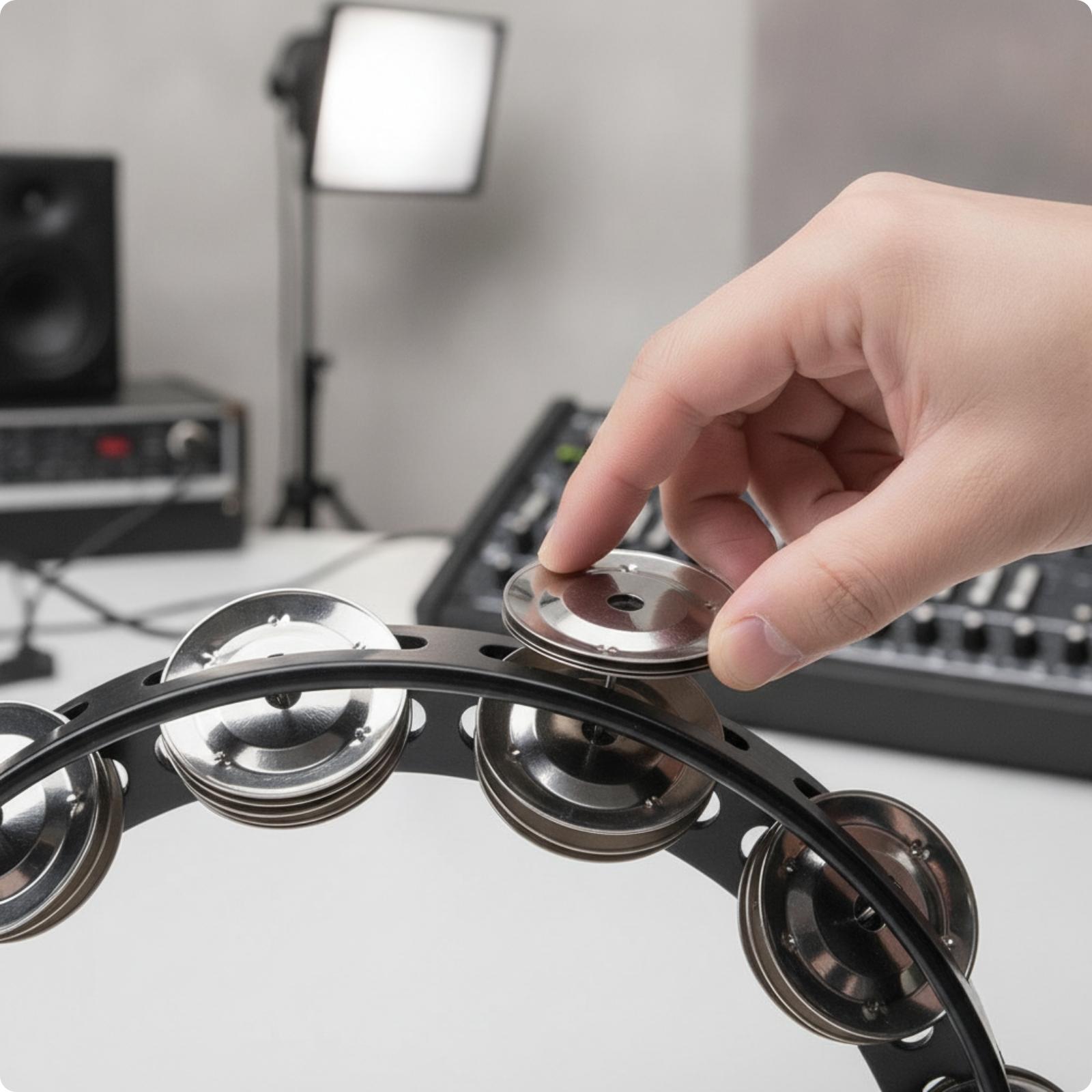 50個 スチール製タンバリンベル 丸型工業用プレート 滑らか - Musical Instrument Diy のレビューと価格