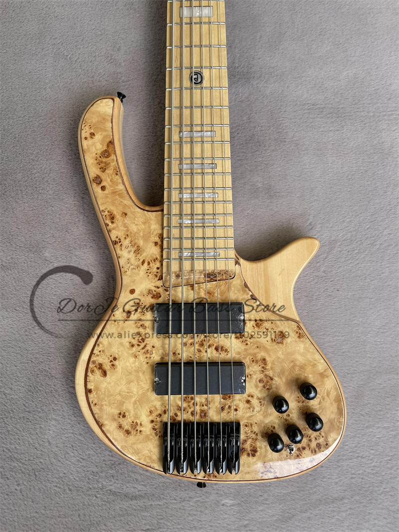 6弦ベースギター DeOl Bass メイプルネック アッシ - Bass Guitar Fretless のレビューと価格