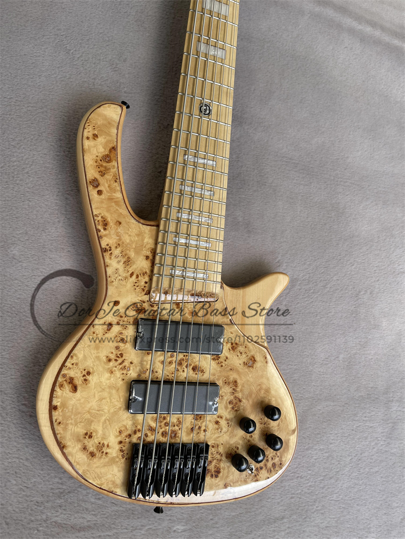 6弦ベースギター DeOl Bass メイプルネック アッシ - Bass Guitar Fretless のレビューと価格