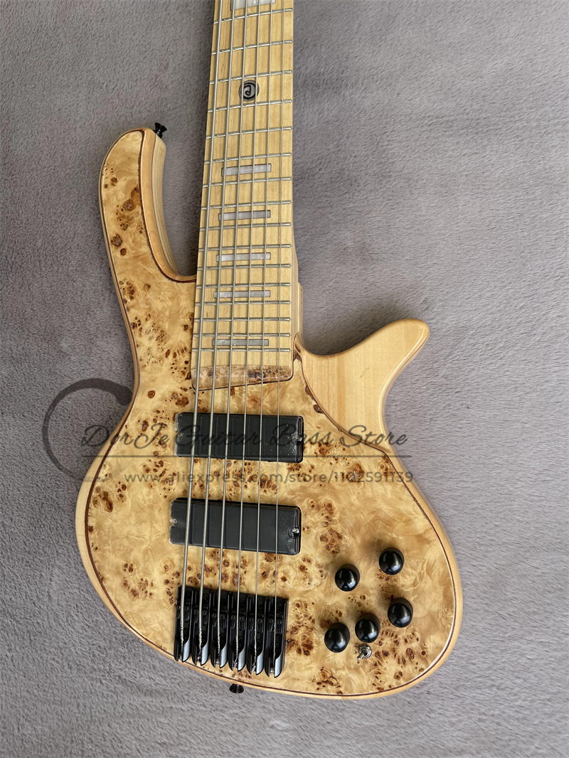 6弦ベースギター DeOl Bass メイプルネック アッシ - Bass Guitar Fretless のレビューと価格