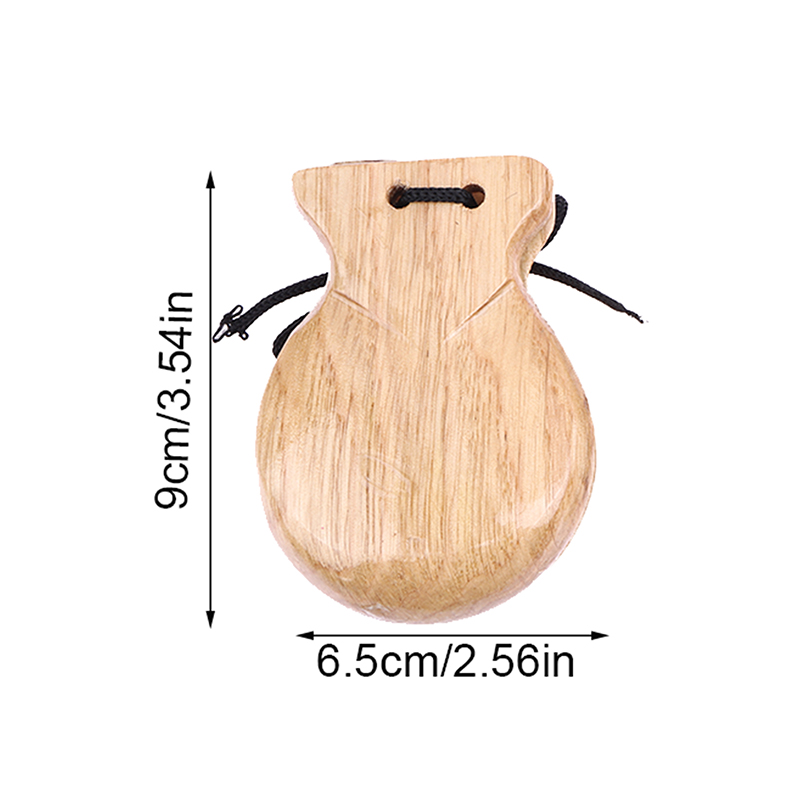 2 個の木製スペインカスタネット伝統的なフラメンコダンスカス - Castanet Flamenco のレビューと価格