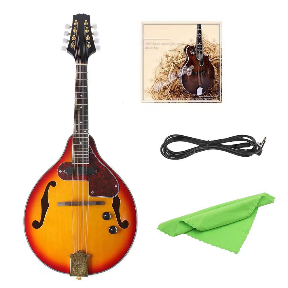 スプルースマンドリン楽器、ウード、8弦、アコースティックウッ - Musical Instrument Mandolin のレビューと価格