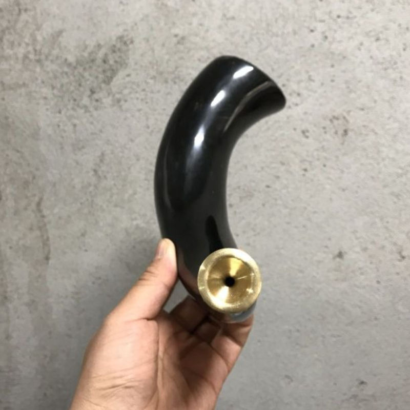 プロフェッショナルブラックヤクホーン西蔵曲線銅ノズルホーン手 - Musical Instrument Horn のレビューと価格