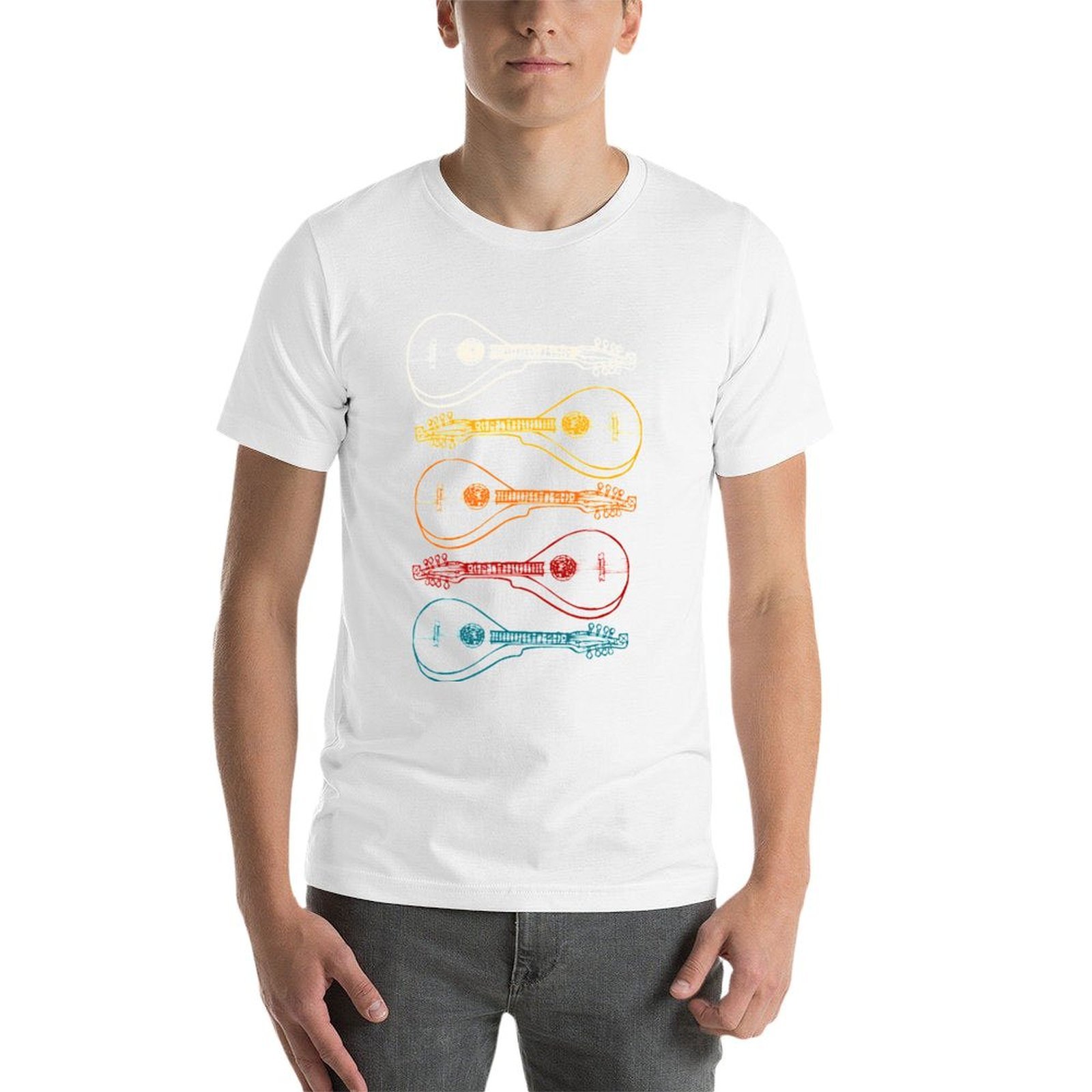 グレートマンドリン楽器ブルーグラス Tシャツ tシャツ男の高 - Musical Instrument Mandolin のレビューと価格