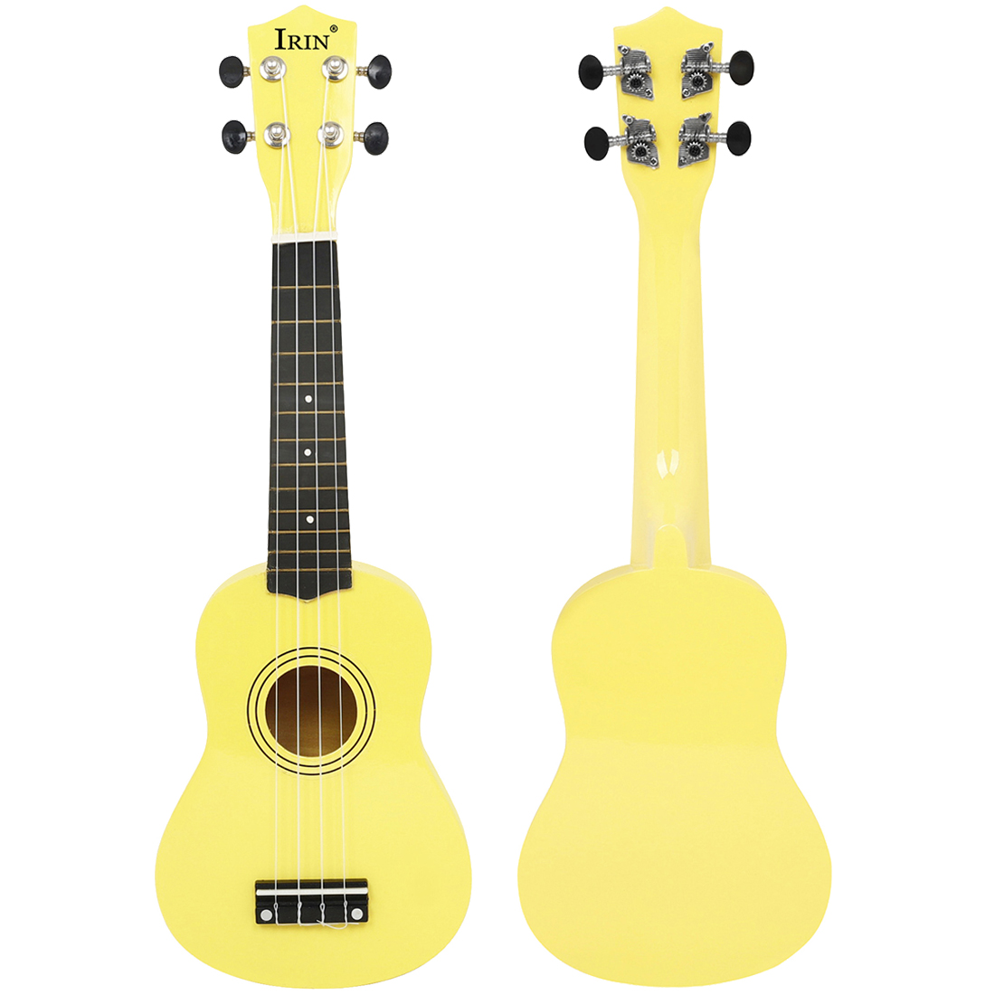 IRIN 21 インチ ウクレレ 4 弦ギター イエロー ハ - Musical Instrument Hawaiian のレビューと価格