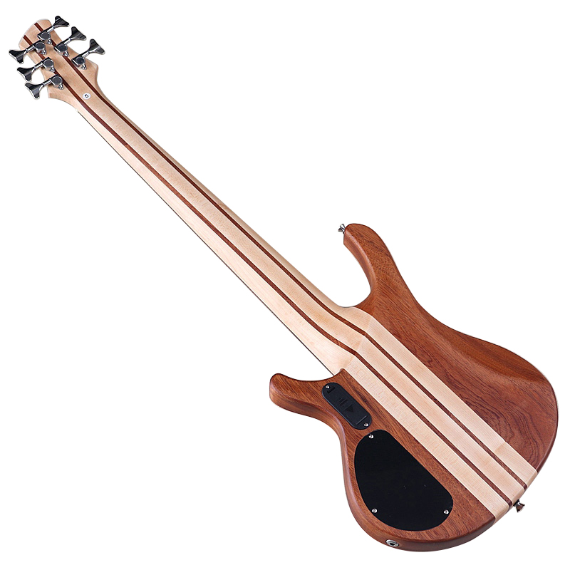 アクティブエレクトリックベースギターツリーバールトップネック - Bass Guitar Fretless のレビューと価格