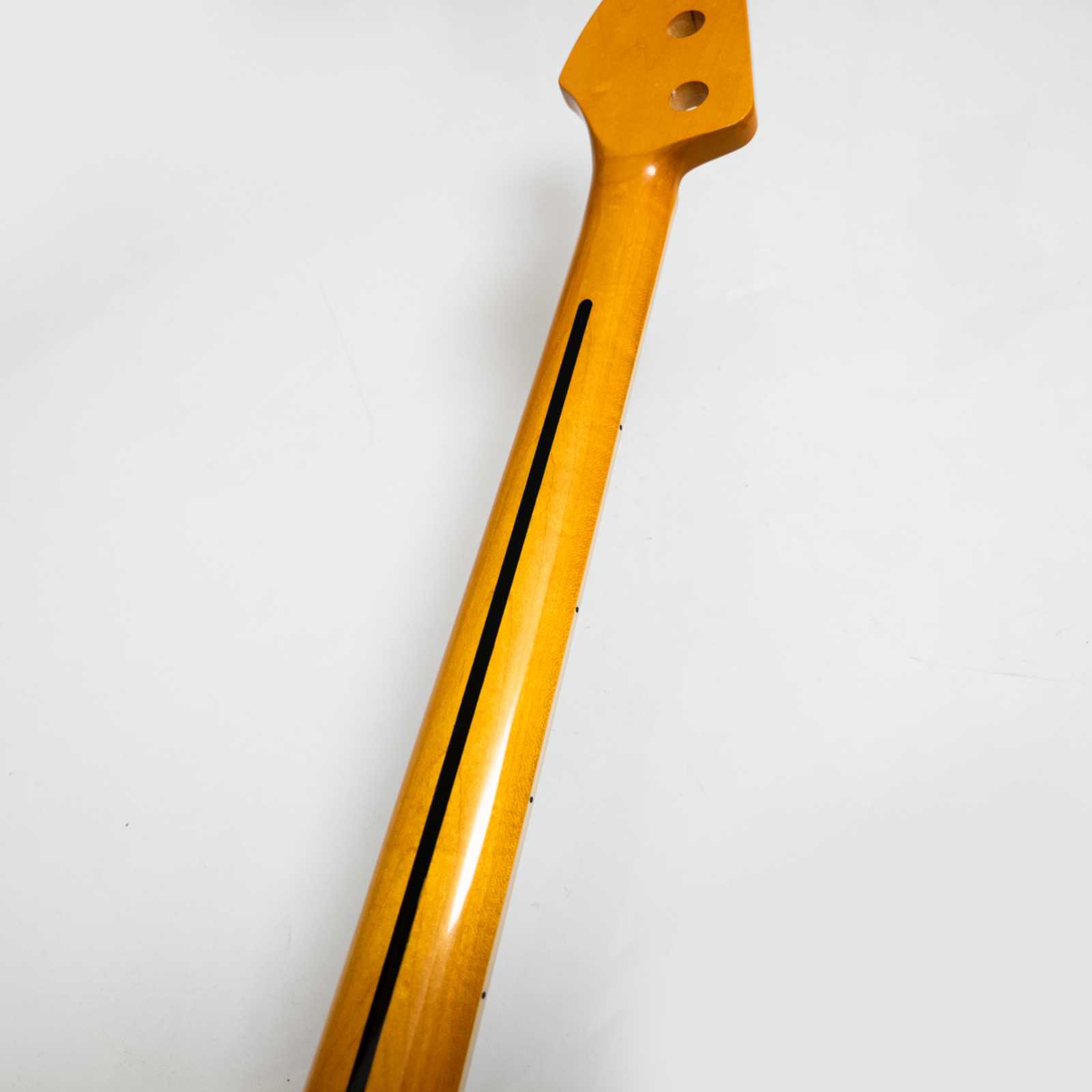 4弦ベースギターネック イエローメイプル ローズウッド指板  - Bass Guitar Fretless のレビューと価格