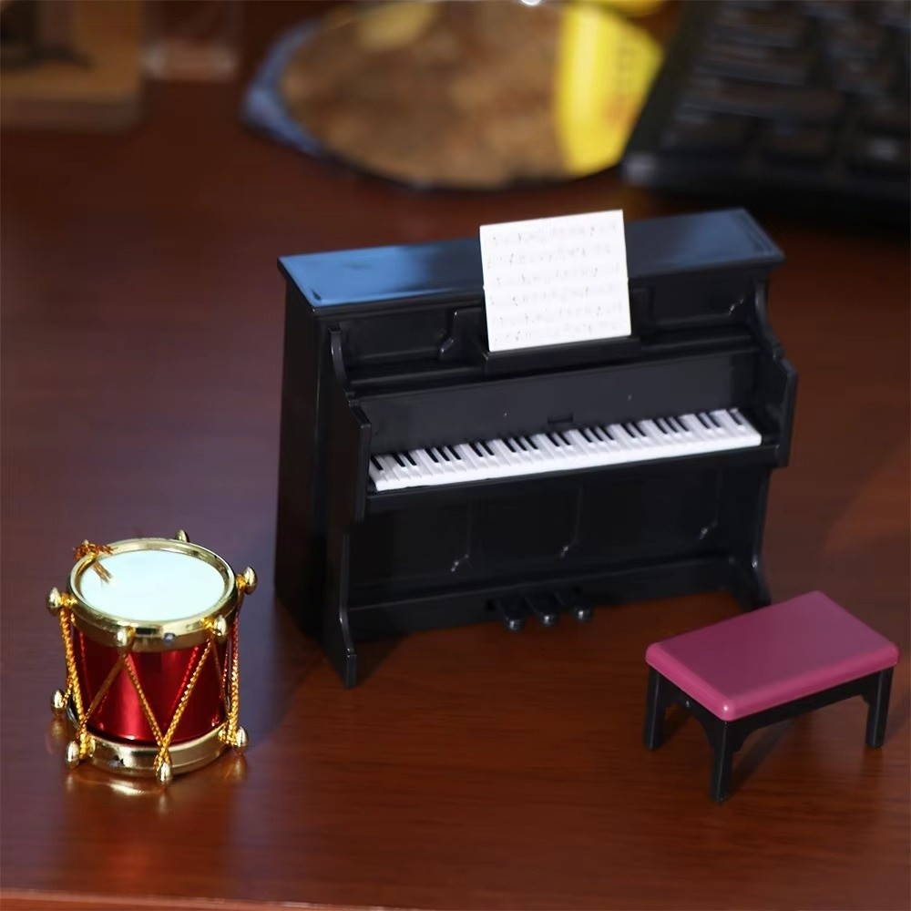 シーンデコレーション ドールハウス 楽器ミニチュアセット ク - Musical Instrument Horn のレビューと価格